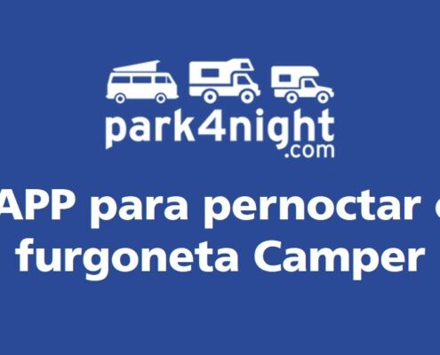 Park4night pernoctar con furgoneta camper